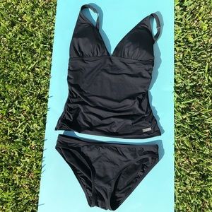 🌸Black DKNY SWIM Tankini Swim Suit 👙